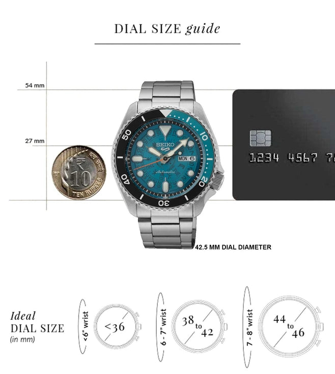  Shop Authentic Seiko 5 Sports SKX Skeleton Green Dial Silver Steel Strap Watch For Men - SRPJ45K1 - Luxxuri