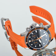  Shop Authentic Tissot Seastar 1000 Chronograph Black Dial Orange Rubber Strap Watch For Men - T120.417.17.051.01 - Luxxuri