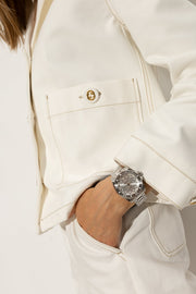  Shop Authentic Gucci Dive Automatic Silver Dial Silver Steel Strap Watch for Men - YA136354 - Luxxuri