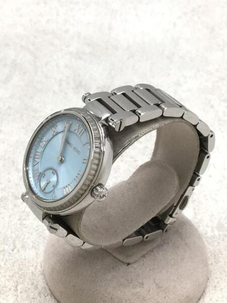  Shop Authentic Michael Kors Skylar Quartz Blue Dial Silver Steel Strap Watch For Women - MK5988 - Luxxuri