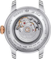  Shop Authentic Tissot Le Locle Automatic Diamonds Mother of Pearl Black Dial Silver Steel Strap Watch For Women - T006.207.11.126.00 - Luxxuri