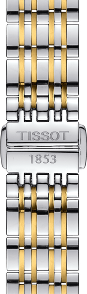  Shop Authentic Tissot Carson Lady White Dial Two Tone Steel Strap Watch For Women - T085.210.22.013.00 - Luxxuri