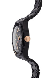  Shop Authentic Versace Chain Reaction Quartz Black Dial Black Steel Strap Watch for Men - VEDY00719 - Luxxuri