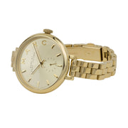  Shop Authentic Marc Jacobs Sally Champagne Gold Dial Gold Steel Strap Watch for Women - MBM3363 - Luxxuri