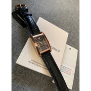  Shop Authentic Emporio Armani Classic Black Dial Black Leather Strap Watch For Women - AR0169 - Luxxuri