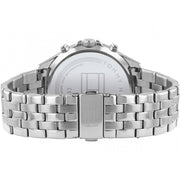  Shop Authentic Tommy Hilfiger West Quartz Black Dial Silver Steel Strap Watch For Men - 1791707 - Luxxuri