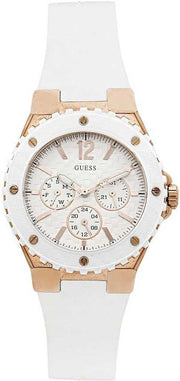  Shop Authentic Guess Overdrive Analog White Dial White Rubber Strap Watch for Women - W10614L2 - Luxxuri