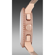  Shop Authentic Burberry Chronograph Rose Gold Dial Beige Leather Strap Watch for Women - BU9704 - Luxxuri