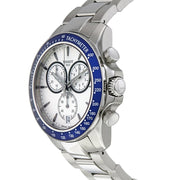  Shop Authentic Tissot V8 Quartz T Sport Chronograph White Dial Silver Steel Strap Watch For Men - T106.417.11.031.00 - Luxxuri