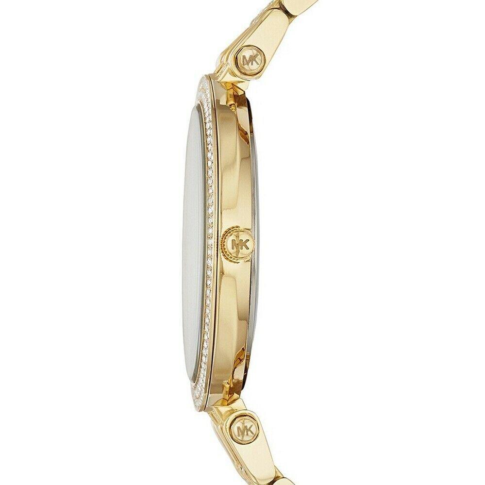  Shop Authentic Michael Kors Darci Mother of Pearl Dial Gold Steel Strap Watch for Women - MK3219 - Luxxuri