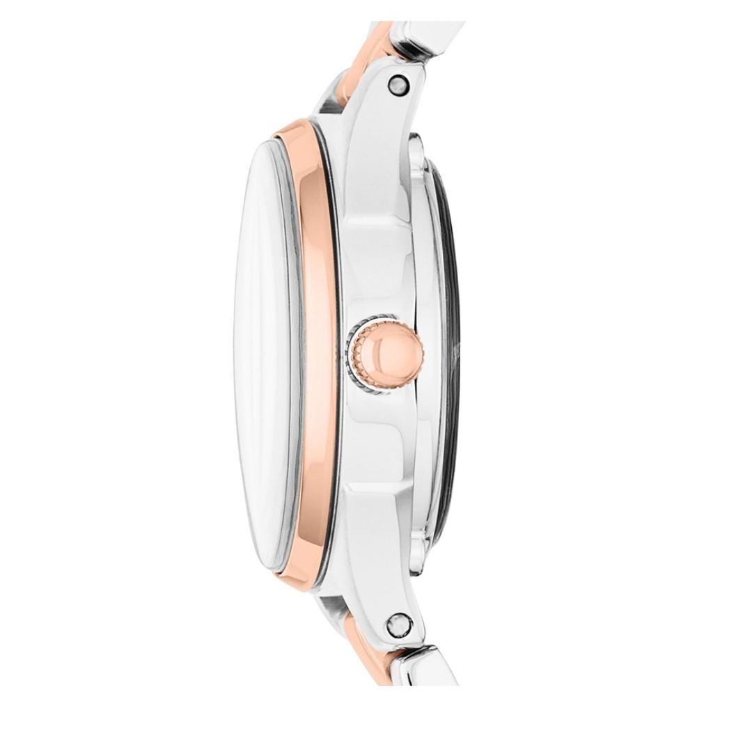  Shop Authentic Marc Jacobs Tether Transparent White Dial Two Tone Steel Strap Watch for Women - MBM3418 - Luxxuri