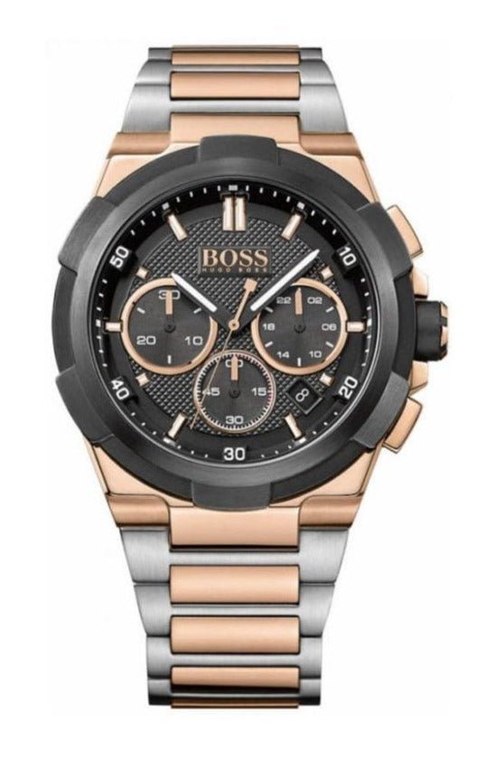  Shop Authentic Hugo Boss Supernova Black Dial Two Tone Steel Strap Watch for Men - 1513358 - Luxxuri