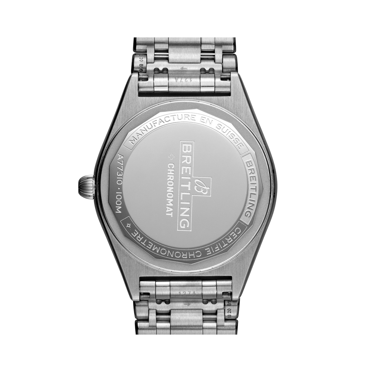  Shop Authentic Breitling Chronomat 32 Mother of Pearl Dial Silver Steel Strap Watch for Women - A77310101A4A1 - Luxxuri