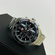  Shop Authentic Tag Heuer Formula 1 Chronograph Black Dial Silver Steel Strap Watch for Men - CAZ101H.BA0842 - Luxxuri