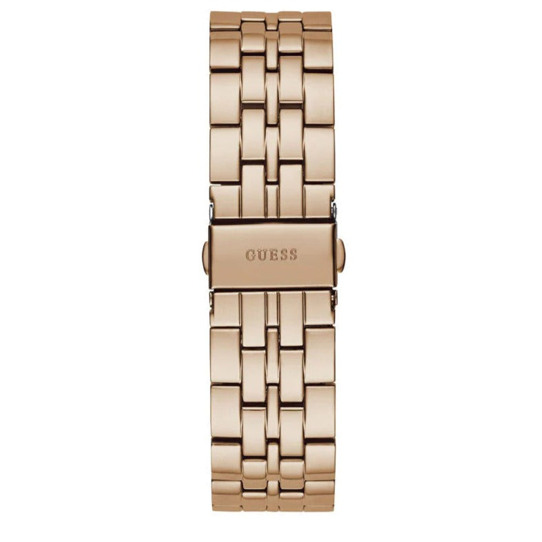  Shop Authentic Guess Glitz Multi Function Diamonds Pink Dial Rose Gold Steel Strap Watch for Women - GW0320L6 - Luxxuri