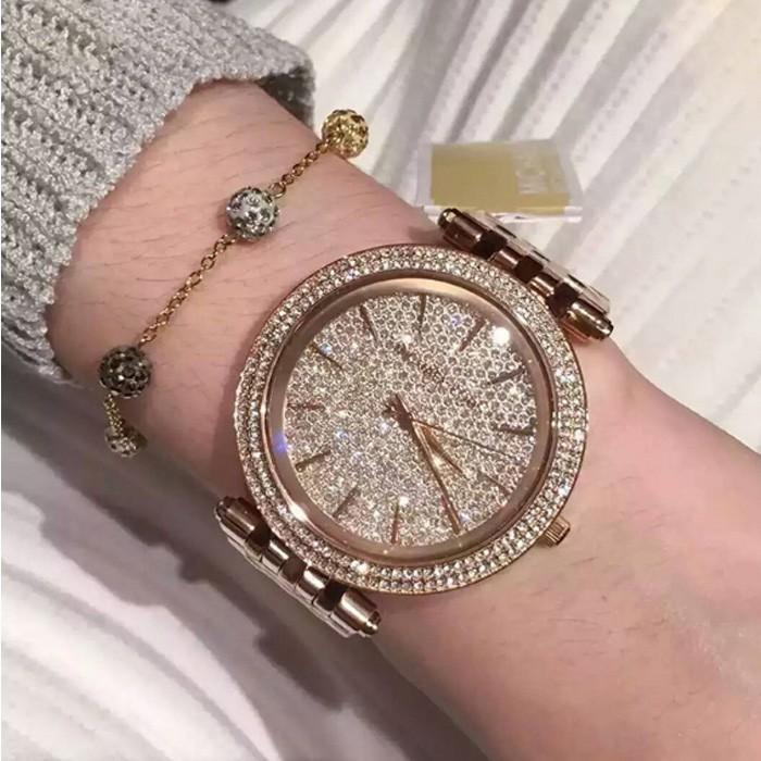  Shop Authentic Michael Kors Darci Rose Gold Dial Steel Strap Watch for Women - MK3399 - Luxxuri