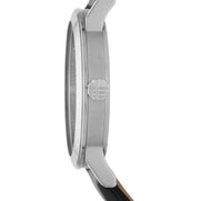  Shop Authentic Burberry The City White Dial Black Leather Strap Watch for Men - BU9008 - Luxxuri
