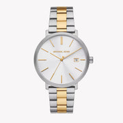  Shop Authentic Michael Kors Blake Analog Silver Dial Two Tone Steel Strap Watch for Women - MK9134 - Luxxuri