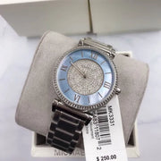  Shop Authentic Michael Kors Caitlin Crystal Dial Silver Steel Strap Watch for Women - MK3331 - Luxxuri