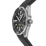  Shop Authentic Tag Heuer Aquaracer Quartz Black Dial Black Rubber Strap Watch for Men -  WAY101A.FT6141 - Luxxuri
