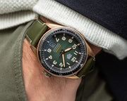  Shop Authentic Tag Heuer Autavia Calibre 5 Automatic Olive Green Dial Green Leather Strap Watch for Men - WBE5190.FC8268 - Luxxuri