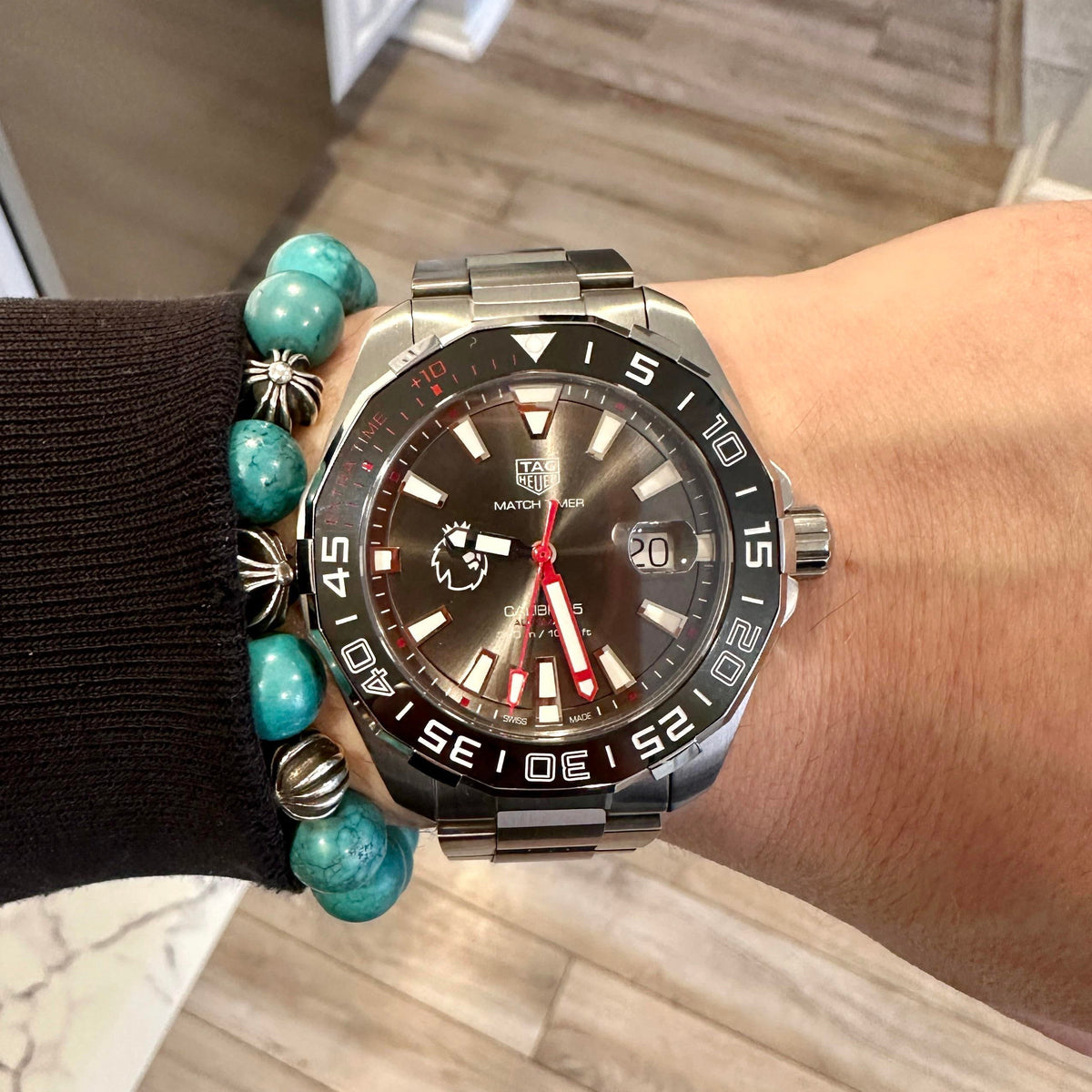  Shop Authentic Tag Heuer Aquaracer Black Dial Watch for Men - WAY201D.BA0927 - Luxxuri