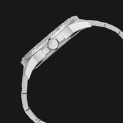  Shop Authentic Guess King Quartz Silver Dial Silver Steel Strap Watch For Men - GW0497G1 - Luxxuri