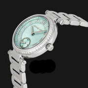  Shop Authentic Michael Kors Skylar Quartz Blue Dial Silver Steel Strap Watch For Women - MK5988 - Luxxuri