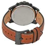  Shop Authentic Fossil Grant Chronograph Black Dial Brown Leather Strap Watch for Men - FS5241 - Luxxuri