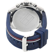  Shop Authentic Tommy Hilfiger Decker Blue Dial Blue Rubber Strap Watch for Men - 1791476 - Luxxuri