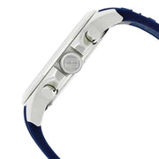  Shop Authentic Tommy Hilfiger Decker Quartz White Dial Blue Rubber Strap Watch for Men - 1791349 - Luxxuri