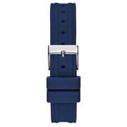  Shop Authentic Guess Cosmo Diamonds Silver Dial Blue Rubber Strap Watch for Women - GW0034L5 - Luxxuri