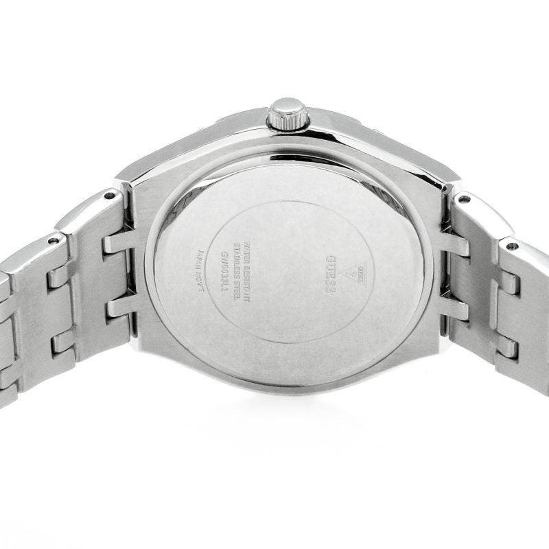  Shop Authentic Guess Cosmo Diamonds Silver Dial Silver Steel Strap Watch For Women - GW0033L1 - Luxxuri