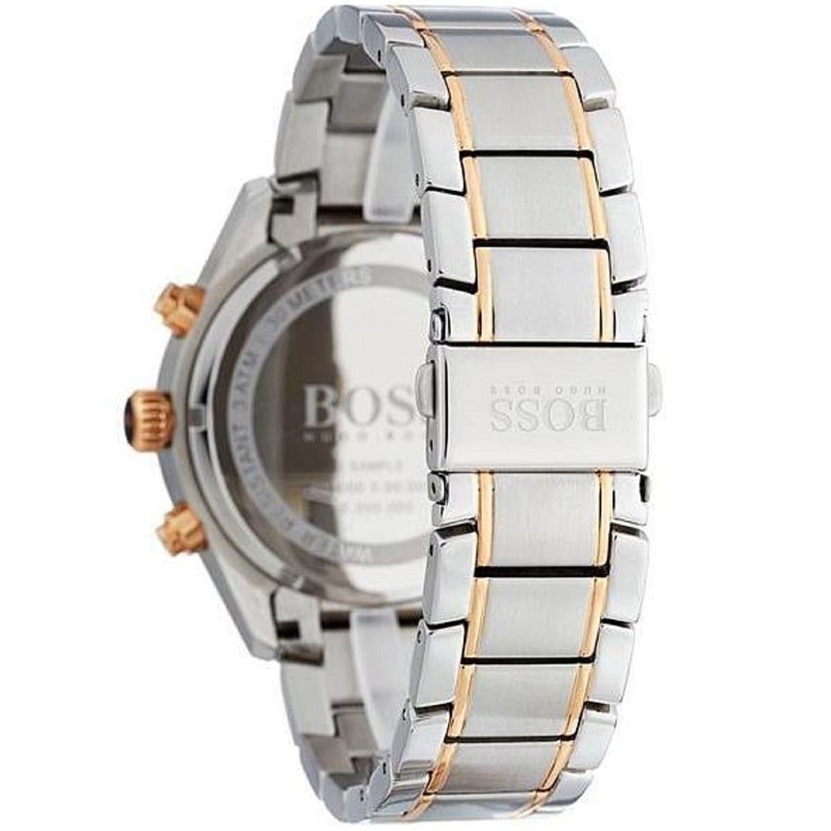  Shop Authentic Hugo Boss Grand Prix Black Dial Two Tone Steel Strap Watch for Men - 1513473 - Luxxuri