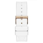  Shop Authentic Guess Venus Diamonds White Dial White Rubber Strap Watch for Women - GW0118L4 - Luxxuri
