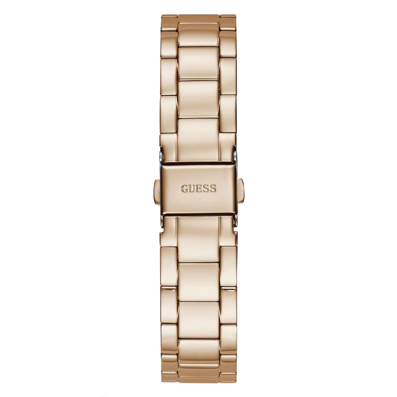  Shop Authentic Guess Luna Diamonds Rose Gold Dial Rose Gold Steel Strap Watch for Women - GW0307L3 - Luxxuri