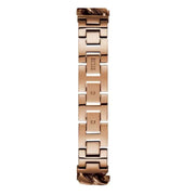  Shop Authentic Guess Vanity Diamonds Silver Dial Gold Steel Strap Watch for Women - W1030L4 - Luxxuri