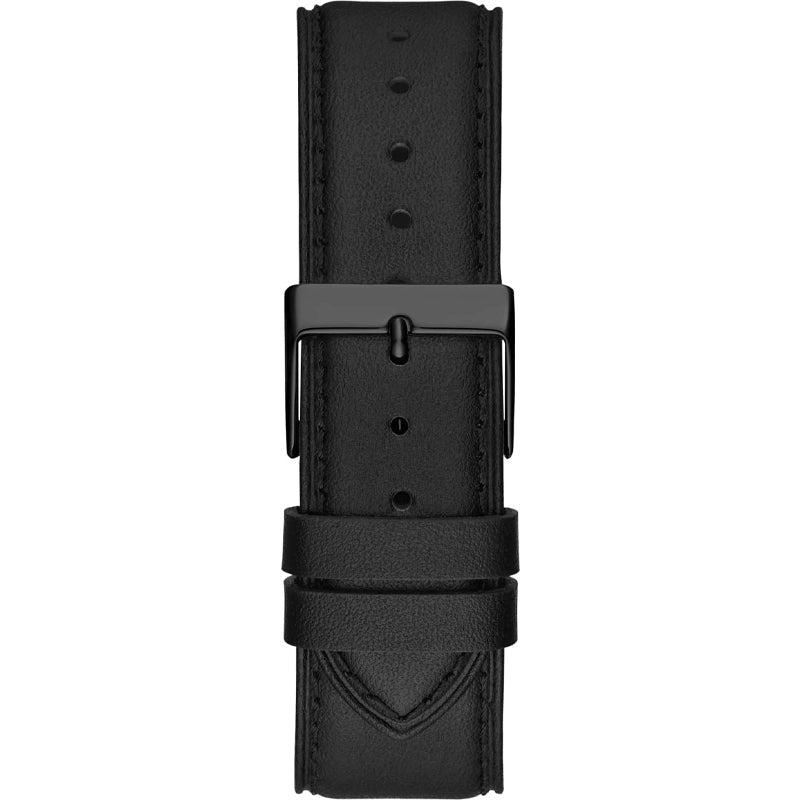  Shop Authentic Guess Analog Quartz Black Dial Black Leather Strap Watch For Men - GW0389G4 - Luxxuri