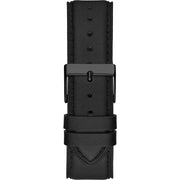  Shop Authentic Guess Analog Quartz Black Dial Black Leather Strap Watch For Men - GW0389G4 - Luxxuri