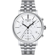  Shop Authentic Tissot Carson Premium White Dial Silver Steel Strap Watch For Men - T122.417.11.011.00 - Luxxuri