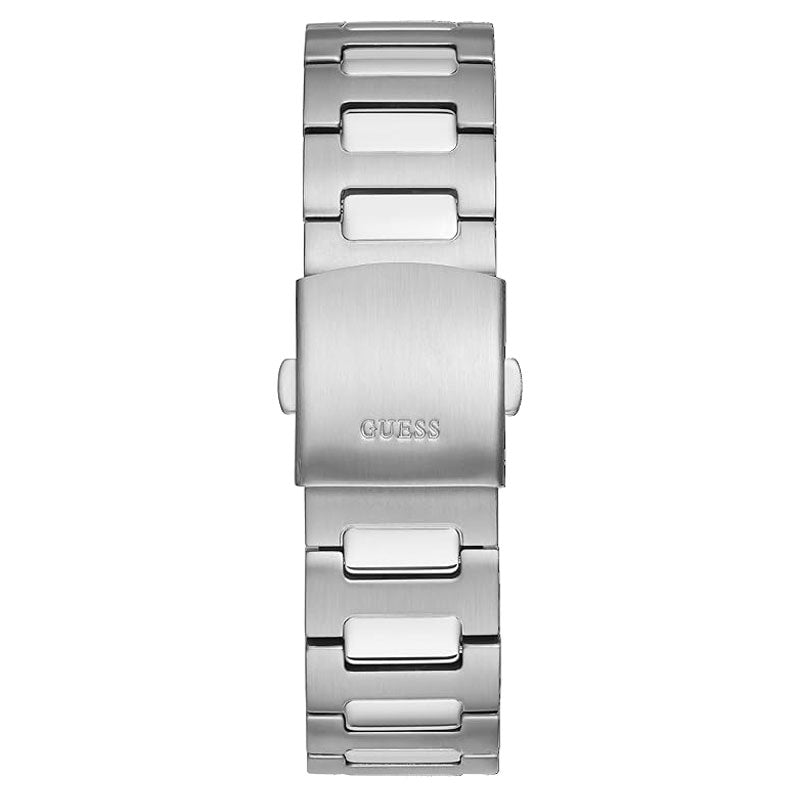  Shop Authentic Guess Scope Black Dial Silver Steel Strap Watch for Men - GW0427G1 - Luxxuri