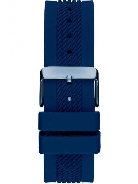  Shop Authentic Guess Delta Blue Dial Blue Silicone Strap Watch for Men - GW0051G4 - Luxxuri