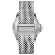  Shop Authentic Michael Kors Everest Quartz Blue Dial Silver Mesh Bracelet Watch For Men - MK9082 - Luxxuri