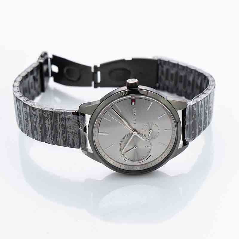  Shop Authentic Tommy Hilfiger Quartz Silver Dial Grey Steel Strap Watch for Women - 1782062 - Luxxuri