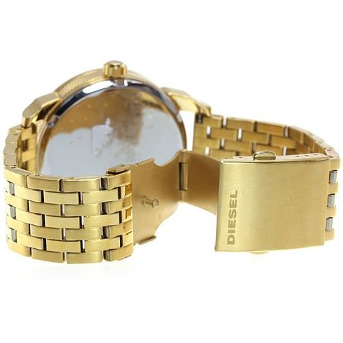  Shop Authentic Diesel Mini Daddy Gold Dial Gold Steel Strap Watch For Men - DZ7306 - Luxxuri