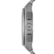  Shop Authentic Emporio Armani Federico Chronograph Black Dial Silver Steel Strap Watch For Men - AR11560 - Luxxuri