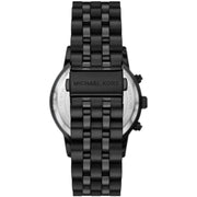  Shop Authentic Michael Kors Hutton Chronograph Black Dial Black Steel Strap Watch For Men - MK9089 - Luxxuri