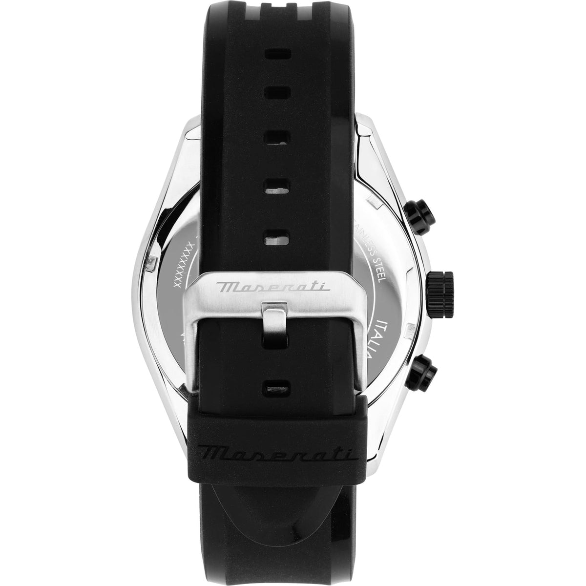  Shop Authentic Maserati Traguardo Chronograph Green Dial Black Silicone Strap Watch For Men - R8871612043 - Luxxuri