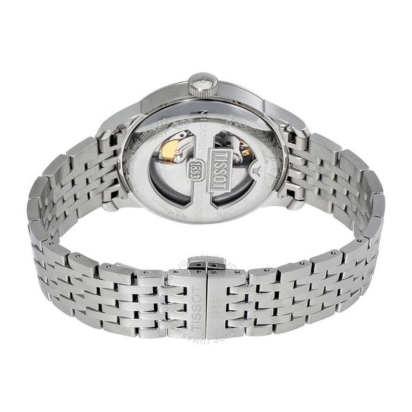  Shop Authentic Tissot Le Locle Powermatic 80 Black Dial Silver Steel Strap Watch For Men - T006.407.11.052.00 - Luxxuri