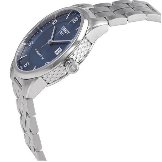  Shop Authentic Tissot Luxury Powermatic 80 Blue Dial Silver Steel Strap Watch For Men - T086.407.11.047.00 - Luxxuri